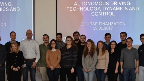 Bosch i-a familiarizat pe studenţi cu tehnologiile din domeniul conducerii autonome