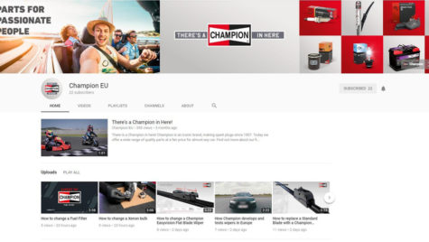 Champion lansează un canal de YouTube cu tutoriale şi sfaturi